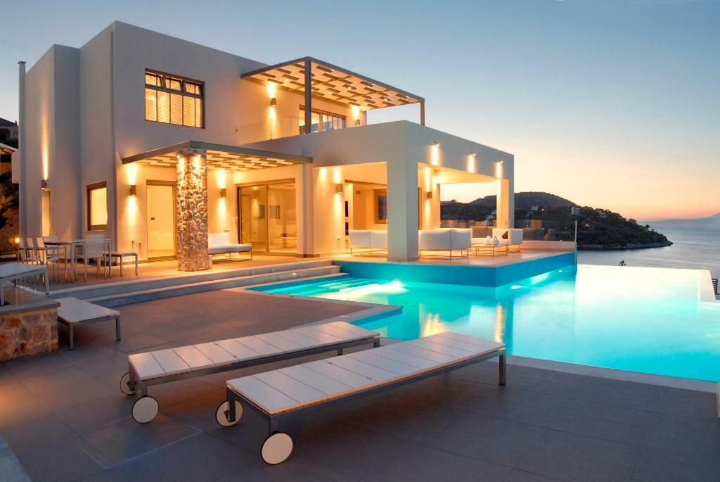 Villa Soligia Blue Pefkali Buitenkant foto